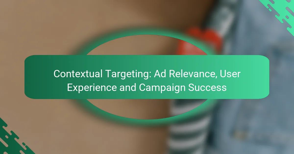 Targeting Contestuale: Rilevanza degli Annunci, Esperienza Utente e Successo della Campagna