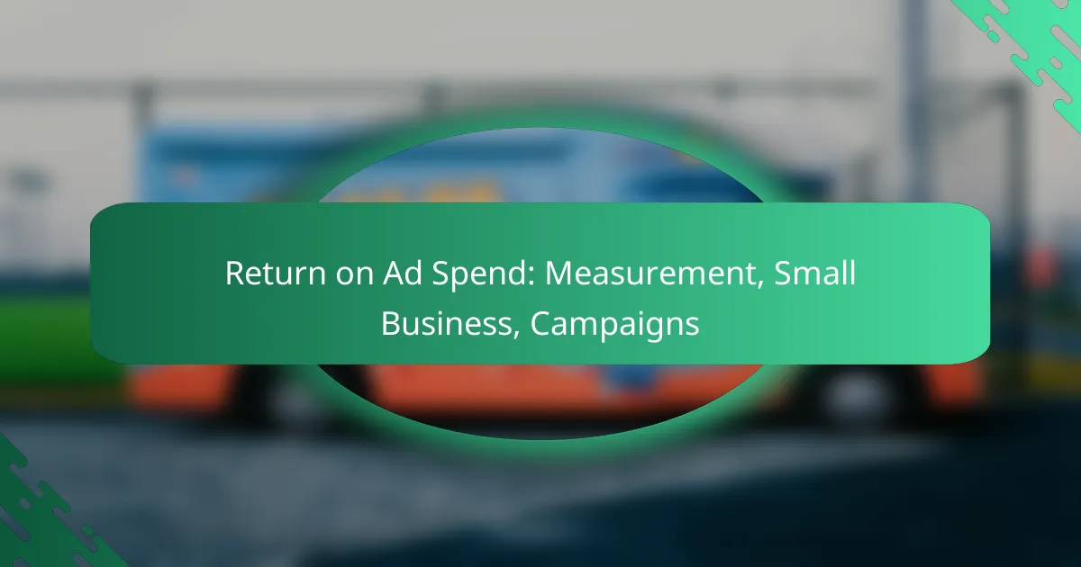Ritorno sulla Spesa Pubblicitaria: Misurazione, Piccole Imprese, Campagne